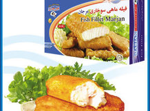 Рыбное филе в кляре замароженное.